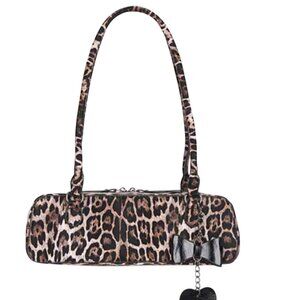 8 Other Reasons Wild Thing Leopard Shoulder Bag NWT Faux Leather